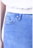 Women Jeans Only Blush Mid Sk Ak R Rea4347 Tall Light Blue Denim